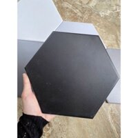Gạch lục giác nhập khẩu màu đen, át sàn nhà, ốp tường bếp, nhà tắm, phòng khách, ốp trang trí nội ngoại thất