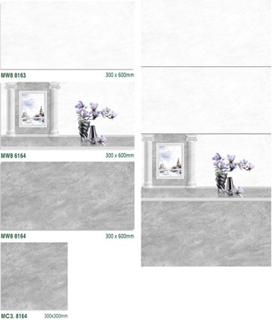 Gạch men mờ Trung Đô bộ 8163