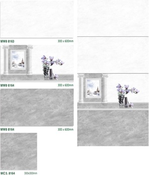 Gạch men mờ Trung Đô bộ 8163