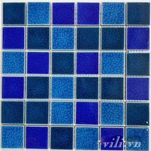 Gạch mosaic gốm sứ 48x48x6mm MT-MHG 922