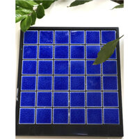 Gạch mosaic gốm sứ men rạn G748031 ốp bể bơi, bể sục, bể cá, ốp nhà tắm, nhà bếp, chống thấm tốt, dễ vệ sinh, giá rẻ