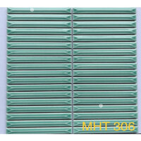 Gạch mosaic que đầu tròn màu xanh ngocj  ốp trâng trí nội ngoại thất...