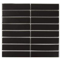 Gạch Mosaic que đen KT 32x145mm mã DS307
