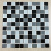 Gạch mosaic thuỷ tinh kt viên 25*25*4mm