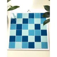 Gạch mosaic thủy tinh ốp lát nền bể bơi, nhà tắm, bể sục chống thấm nước tốt, độ bền cao, hàng sẵn kho, giá rẻ