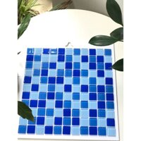 Gạch mosaic thuỷ tinh ốp trang trí bể bơi, nội ngoại thất, bể sục, độ bền cao, dễ vệ sinh, chống thấm tốt, hàng sẵn