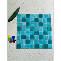 Gạch mosaic xà cừ ốp bể bơi, bể sục, khu resort, phòng tắm, khu tiểu cảnh, độ bền cao, chỗng thấm, dễ dàng vệ sinh, sẵn