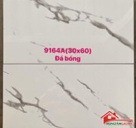Gạch ốp lát 30x60 bóng kiếng trắng vân mây gạch giảm giá