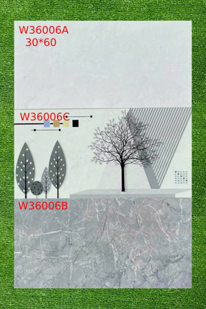 Gạch ốp tường Bạch Mã W36006 - 30x60