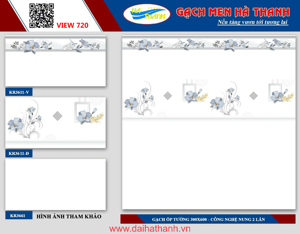 Gạch ốp tường Viglacera 300x600 KR3611