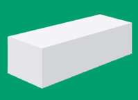 Gạch siêu nhẹ - Gạch bê tông khí chưng áp (AAC) 600x200x200