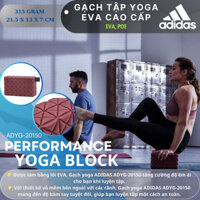Gạch Tập Yoga Chính Hãng ADIDAS ADYG-20150 Performance Yoga Block (1 Viên) - Gạch Tập EVA Cao Cấp