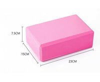 Gạch Tập Yoga Chống Trơn Trượt PVC Đại Nam Sport - Hồng