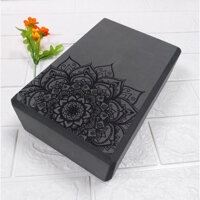 Gạch Tập Yoga,Gối Yoga Họa Tiết Chính Hãng Cao Cấp Chọn Màu - Xám