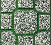 Gạch Terrazo lát vỉa hè 04X - Mắt cáo xanh