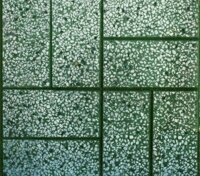 Gạch Terrazo lát vỉa hè 06X - ghép xanh