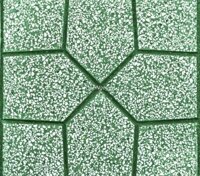 Gạch Terrazo lát vỉa hè 09X - Xương cá xanh