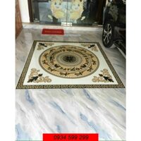 Gạch thảm 3d vuông lát chiếu nghỉ cầu thang - TGMC784
