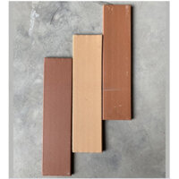 Gạch thẻ gốm ốp tường ngoại thất không tráng men cotto Hạ Long 60x240mm (Sẵn kho SG HN)