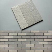 Gạch thẻ ốp tường ngoại thất 45x145mm CUK01