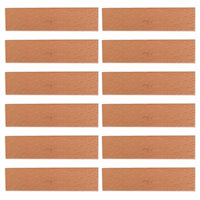 Gạch thẻ ốp tường ngoại thất màu đỏ gạch 60x240mm 2507