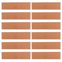 Gạch thẻ ốp tường ngoại thất màu đỏ gạch 60x240mm 2507