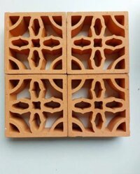 Gạch Thông Gió Đỏ Hoa Phượng