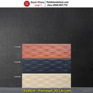 Gạch trang trí 15x50 15501B