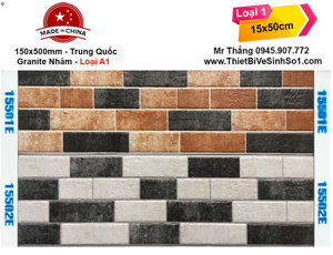 Gạch trang trí 15x50 15502E