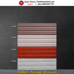 Gạch trang trí 15x50 15505A