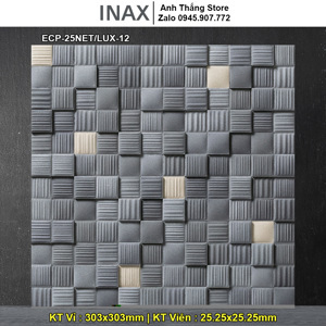 Gạch Trang Trí Inax ECP-25NET-LUX-12