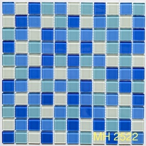 Gạch trang trí Mosaic thủy tinh MH 2522
