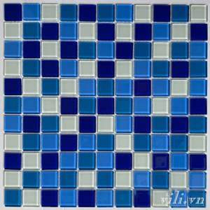 Gạch trang trí Mosaic thủy tinh MH 2516
