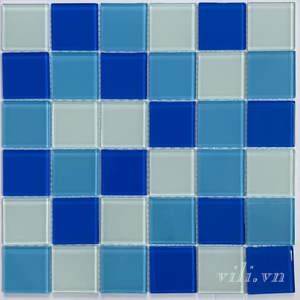 Gạch trang trí Mosaic thủy tinh MH 4822