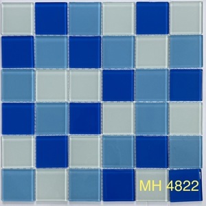 Gạch trang trí Mosaic thủy tinh MH 4822
