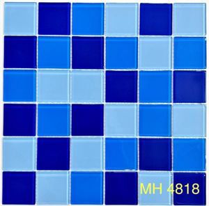 Gạch trang trí Mosaic thủy tinh MH 4818