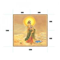 Gạch tranh 5D Đạo Phật 35