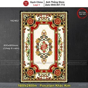 Gạch tranh thảm kim tuyến 160x240 162402