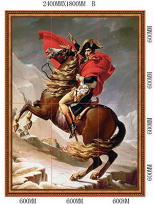 Gạch tranh trang trí HD 011