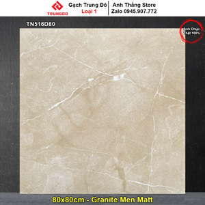 Gạch Trung Quốc 80x80 vân vàng