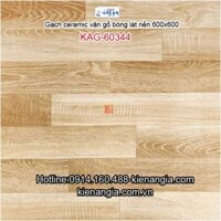 Gạch vân gỗ bóng lát nền 60x60 KAG-60344