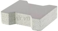 Gạch Vỉa Hè Terrazzo Chữ I Xám