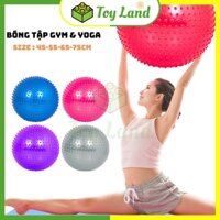 [Gai] Banh Yoga Nhiều Màu Bóng Tập Yoga Gym Dụng Cụ Phụ Kiện Thể Dục Thể Thao Thể Hình Loại Dày 2mm