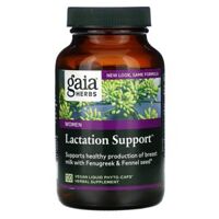 Gaia Herbs Lactation Support 120 Vegan Liquid Phyto-Caps