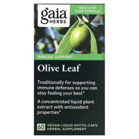 Gaia Herbs Olive Leaf 60 Vegan Liquid Phyto-Caps