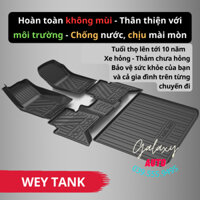 Galaxy Auto - Thảm Lót Sàn Đúc 3D Nhựa TPE Không Thấm Nước Cao Cấp Cho WEY TANK 300, TANK 500