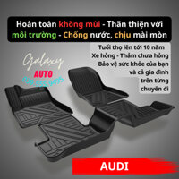 Galaxy Auto- Thảm Lót Sàn Đúc 3D Nhựa TPE Không Thấm Nước Cao Cấp Cho AUDI A3, A4L, A5, A7,A6L, Q2L, Q3, Q5, Q5L, Q7, Q8