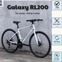 Galaxy RL200, xe đạp thể thao đường phố, khung nhôm, Shimano 21 tốc độ, phanh đĩa, dây âm sườn, nhập khẩu chính hãng,GLX
