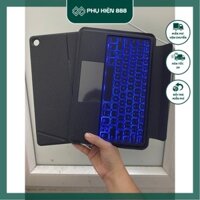 Galaxy Tab A9 Plus BAO DA BÀN PHÍM Magic Keyboard Samsung Galaxy Tab A9 Plus 2023 có Touchpad, giá đỡ, đèn LED tháo rời