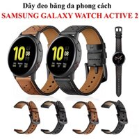 [Galaxy Watch Active 2] Dây d a phong cách đồng hồ Samsung Galaxy Watch Active 2